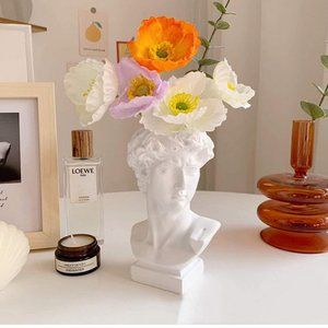 Greek Statue Planter vase David